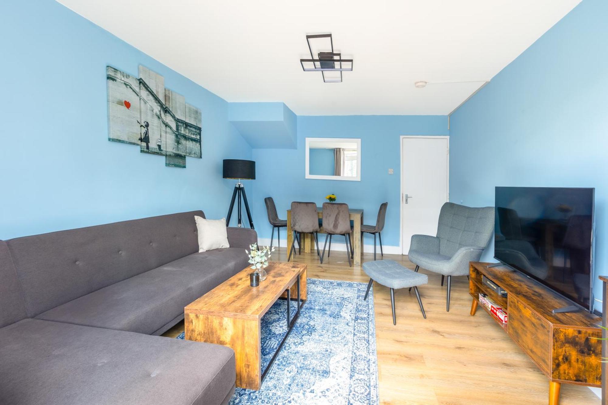 Magnificent 3Br Apt With Balcony Londres Exterior foto